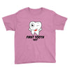 First Tooth Date Youth Tee