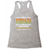 i'm a proud father in law Racerback Tank