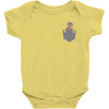 Cat Pocket Baby Bodysuit