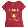 cake fashion nugget Women's Triblend Scoop T-shirt