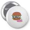 monster burger Pin-back button