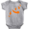 heart mind anime lucky Baby Bodysuit