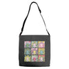 badass hair day Adjustable Strap Totes