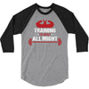 Training to beat All Might 3/4 Sleeve Shirt