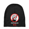 Impeach 45 Stop Trump Baby Beanies