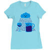 mucho vino Ladies Fitted T-Shirt