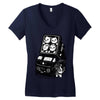 rocket cats Women's V-Neck T-Shirt