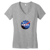 The Starry Night Parody Nasa Women's V-Neck T-Shirt