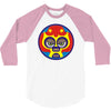 lucha libre    yellow 3/4 Sleeve Shirt