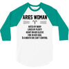 Aries Woman 3/4 Sleeve Shirt