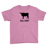 bull shirt funny small humor crude awesome beer tee cool geek nerd hum Youth Tee