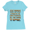 mixing languages russian english Ladies Fitted T-Shirt