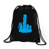 fuck size Drawstring Bags