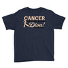 Cancer Picked The Wrong Diva Youth Tee