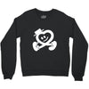 heart walking Crewneck Sweatshirt