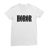 horor Ladies Fitted T-Shirt