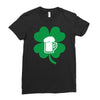 drink and irish Ladies Fitted T-Shirt
