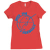 save the narwhales Ladies Fitted T-Shirt