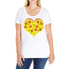 pizza lover Ladies Curvy T-Shirt