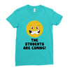 The Students Are Coming Ladies Fitted T-Shirt