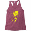 son goku dragonball z fun Racerback Tank