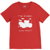 i'm a drummer please shout V-Neck Tee