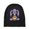 zombie bunny loves brains Baby Beanies