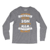 Super Cool Son Of A Freaking Awesome Mom Long Sleeve Shirts
