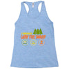 camp fire swamp Racerback Tank