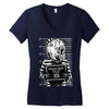 lol mugshot Women's V-Neck T-Shirt