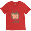 my cat is on the internet V-Neck Tee