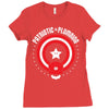 patriotic plumbing Ladies Fitted T-Shirt