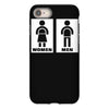 restroom sign sticker vinyl decal iPhone 8