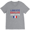Librate Egalite Mbappe France V-Neck Tee