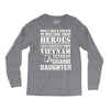 Vietnam Veteran Granddaughter Long Sleeve Shirts