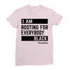 Rooting for Everybody Ladies Fitted T-Shirt