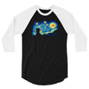 super starry night 3/4 Sleeve Shirt