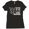 v8 global warming funny environment top gear clarkson cars rev Ladies Fitted T-Shirt