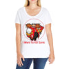 I Want To Kill Sonic Ladies Curvy T-Shirt