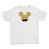 mickey mouse moustache Youth Tee