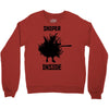fortnite sniper inside Crewneck Sweatshirt