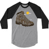 adventure boot 3/4 Sleeve Shirt