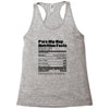 clebrity hip hop nutrition Racerback Tank