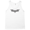 uomo batman bruce wayne logo stampa argento cinema&amp;tv Tank Top