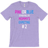 pink or blue mommy is expecting number 2 new T-Shirt