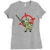 tortue tueuse de mario bros Ladies Fitted T-Shirt