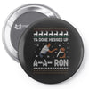 ya done messed up a a ron ugly sweater Pin-back button