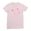 i love lops lots Ladies Fitted T-Shirt