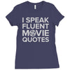 movie quotes Ladies Fitted T-Shirt