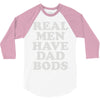 top dad bod 3/4 Sleeve Shirt